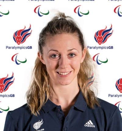 Credit: onEdition. Sophie Carrigill, ParalympicsGB wheelchair basketball.