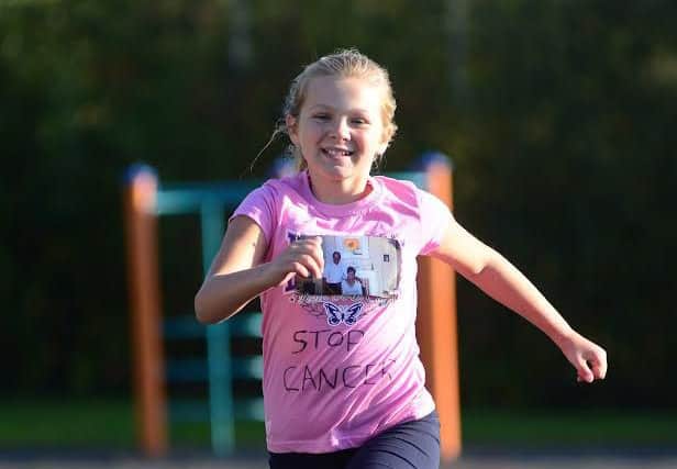 Ellie May Mcarthur has been the driving force behind the run after her grandma died of cancer last year. Picture Scott Merrylees