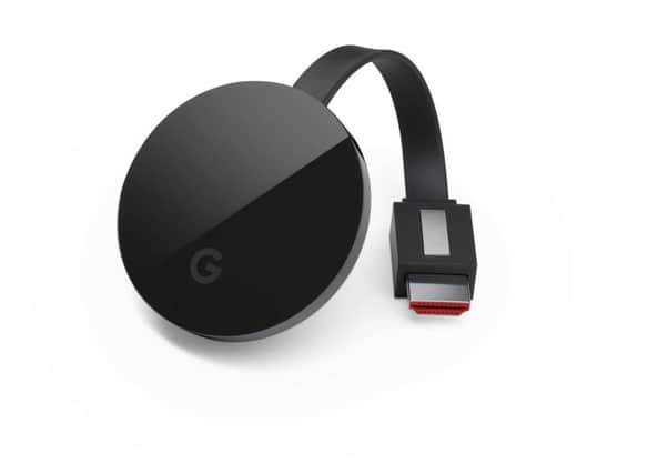 Google's Chromecast Ultra streams 4k video direct from the web