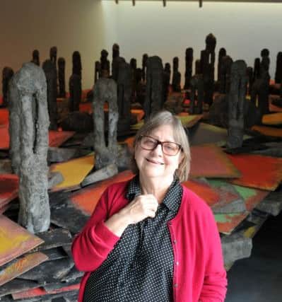 20 October 2016 .......       Sculpture by Phyllida Barlow up for The Hepworth Prize for Sculpture at The Hepworth Wakefield. Picture Tony Johnson