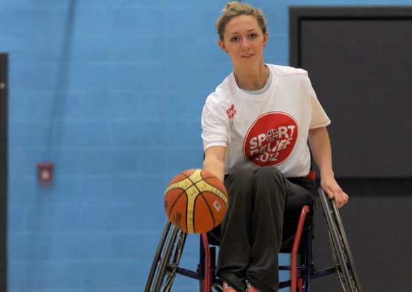 Sophie Carrigill on the court back in 2012