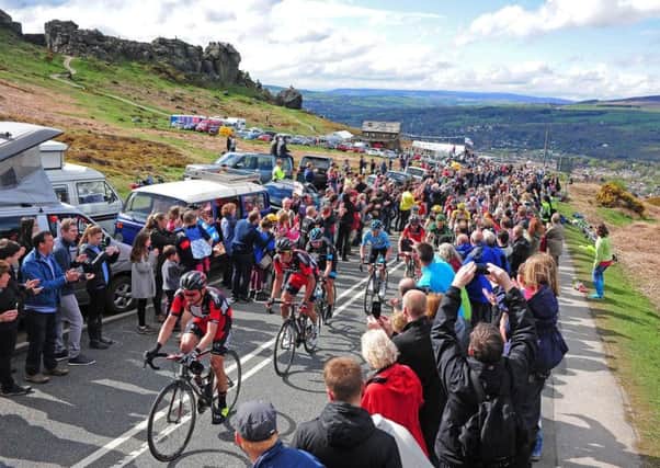 Action from this year's Tour de Yorkshire. Picture: Tony Johnson.