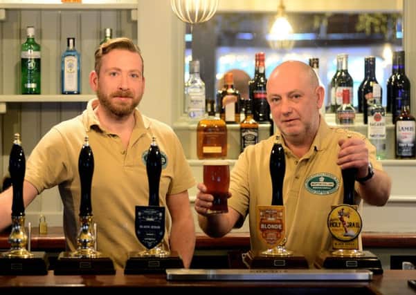 15 Dec 2016...Sam Collins and Gerald Morton are re-opening The Star pub in Sandal as part of their micro-brewery business 'Morton Collins Brewing Company'...Picture Scott Merrylees