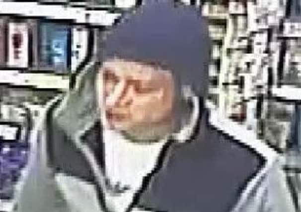 Do you know him? Police are wanting to speak to this man in connection with a theft from a shop in Wakefield on Sunday, November 27. Ref: WD160