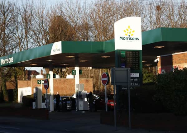 Morrisons petrol station on Dewsbury Road, Wakefield.