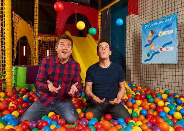 Dick and Dom will help the winner have the best birthday party.    Photo credit : Simon Jacobs