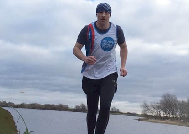 Mental health manager Joe Faulkner is running from Leeds to London for Rethink