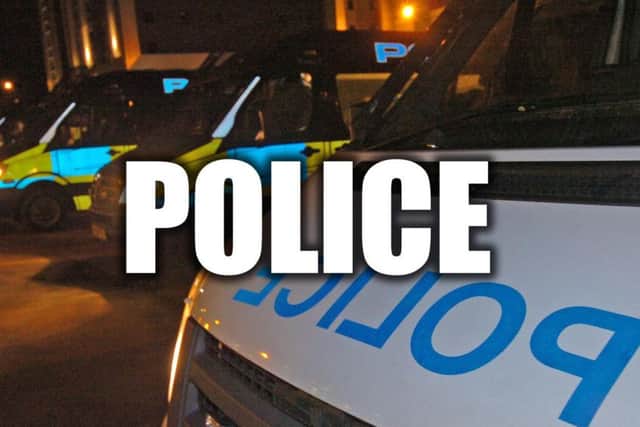 Police attended the scene of a four-car pile-up on the M1 near Sheffield