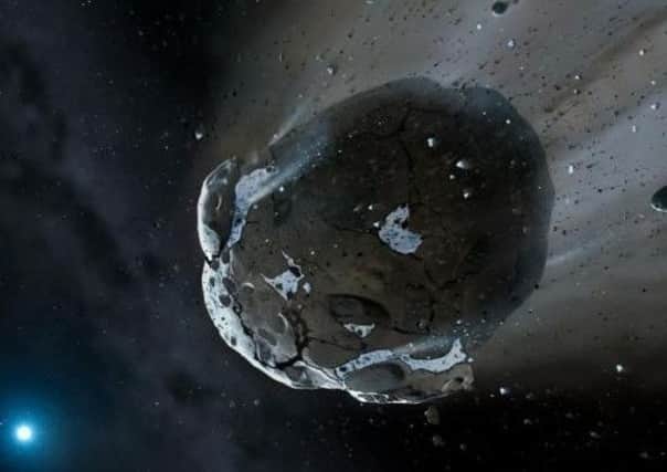 A huge asteroid is heading towards Earth (artists impression)