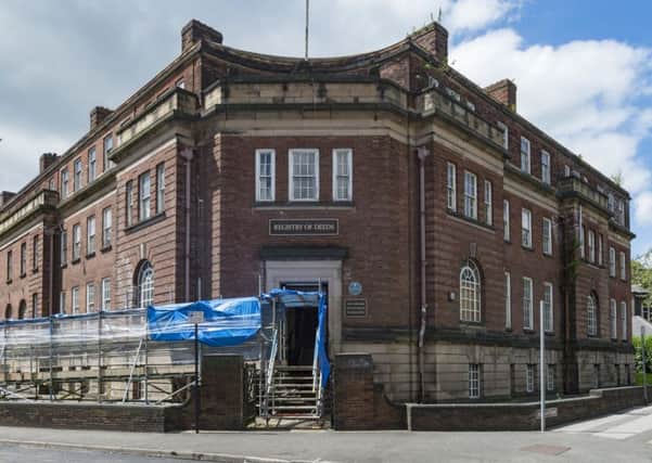 The Registry of Deeds building in Wakefield.