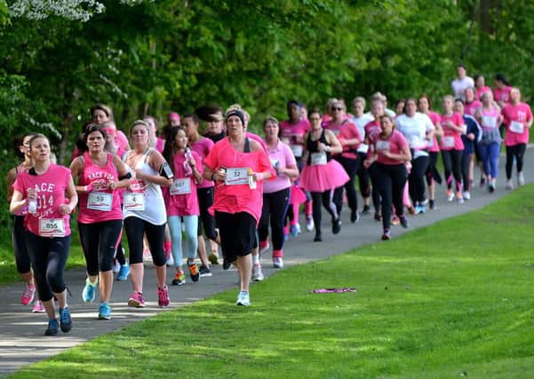 Last year's Race for Life in Thornes Park