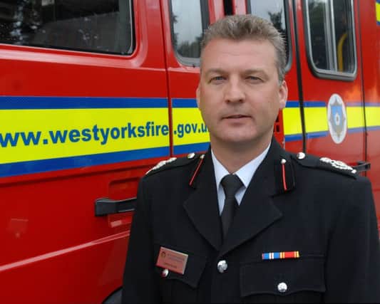 Former West Yorkshire Fire and Rescue Chief Fire Officer, Simon Pilling