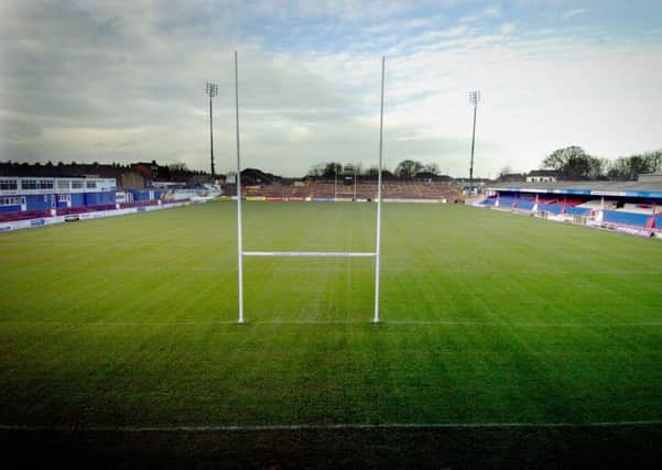 Wakefield Trinity ground.