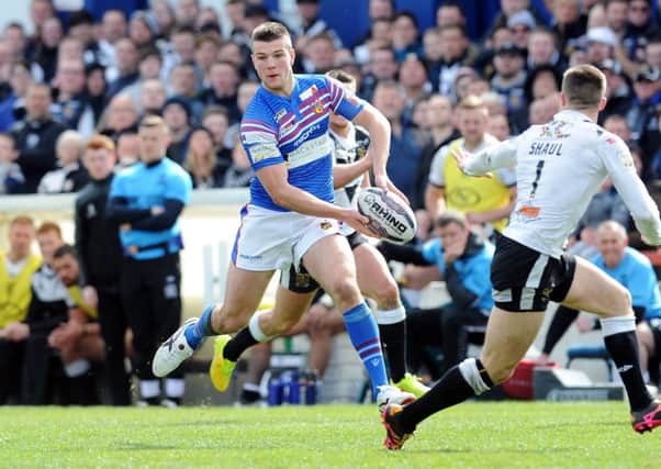 Wakefield Trinity's Max Jowitt made his first appearance of the season