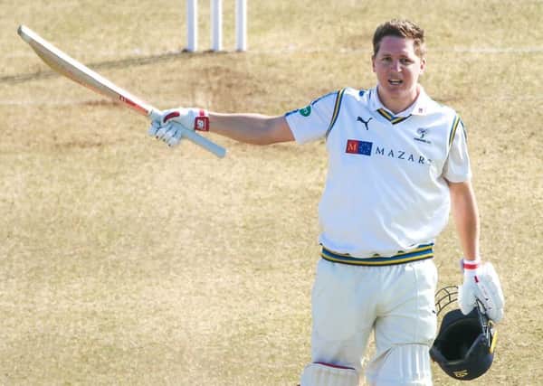 Yorkshire captain Gary Ballance made 108 in the first innings against Hampshire and is unbeaten on 78 overnight in the second (Picture: Alex Whitehead/SWpix.com).