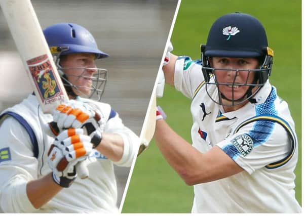 WHO WILL PREVAIL? Hampshire's Jimmy Adams or Yorkshire captain, Gary Ballance.