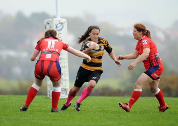 Women's Rugby action

Vagas v Chester Divas