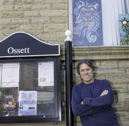 Picture by Allan McKenzie/YWNG - 10/05/17 - Press - John Bishop Comes to Ossett, Ossett Town Hall, Ossett, England - John Bishop stops for a photograph outside of the town hall at Ossett.