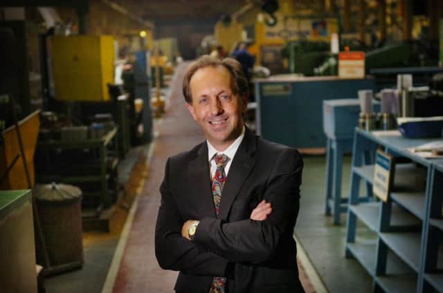 Machine manufacterer Group Rhodes Managing director Mark Ridgway.
PICTURE: MATTHEW PAGE