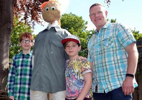 LITTLE & LARGE:  A flashback to Sandal Scarecrow Festival 2016.