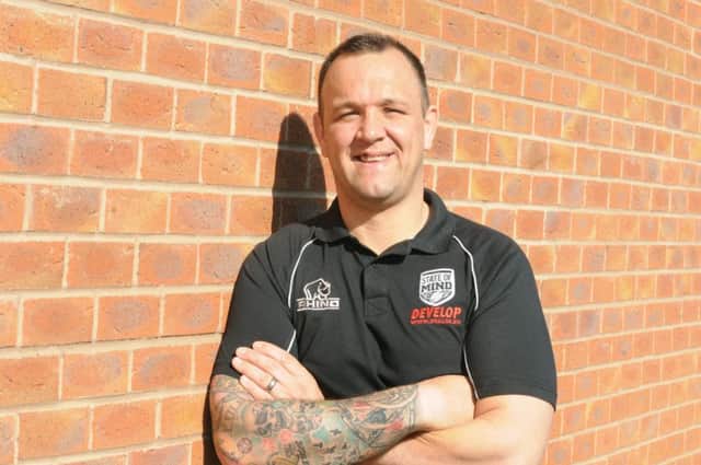 LEP  - 10-05-17
Danny Sculthorpe, former Wigan Warriors Rugby League player, talks about his life and battle with depression - feature for Mental Health Awareness Week.
