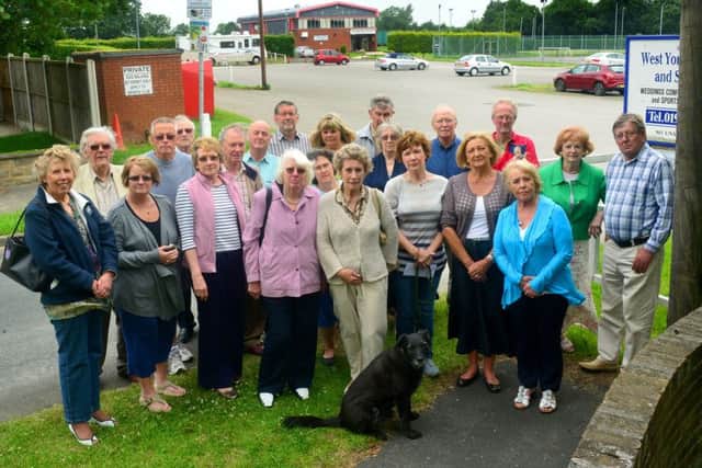 Members of Sandal Community Association objecting to the plans back in 2014.