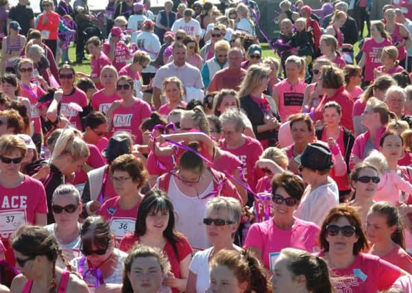 Thousands of runners take part in Race for Life events each year.