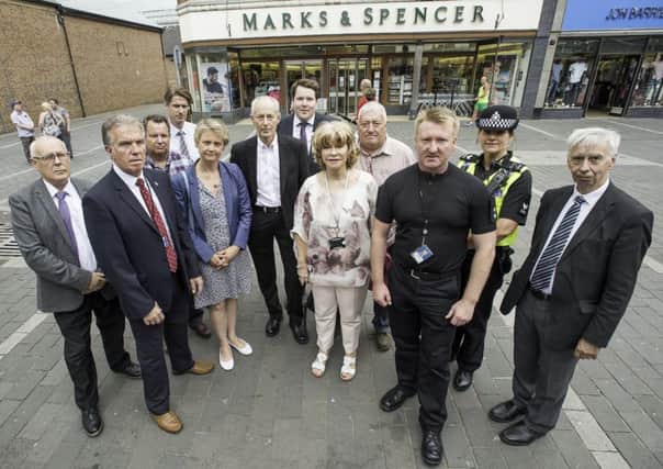 Picture by Allan McKenzie/YWNG - 07/07/17 - Press - Castleford Drink Crackdown, Castleford, England - Council & community leaders team up to tackle the drink problem on the streets of Castleford.