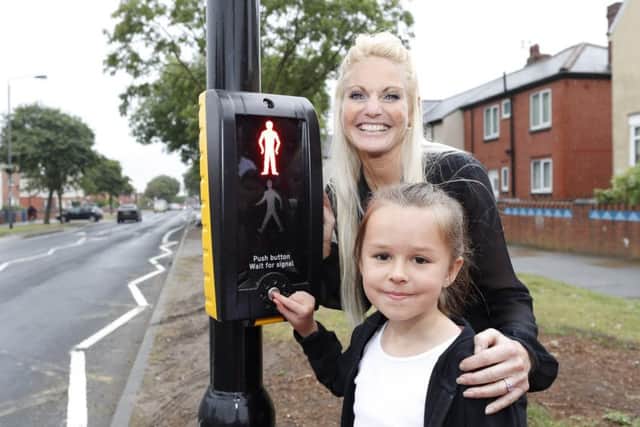 New puffin crossing finally finished outside of Airedale Junior school