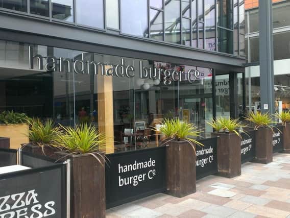 The Handmade Burger Co closed its doors recently.