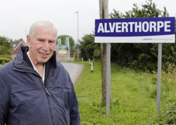 Don Watson of Alverthorpe Church says Alverthorpe parish is shrinking and losing its community and identity. New signs have just been put up placing his house and part of the former Alverthorpe Parish officially in Wrenthorpe instead.