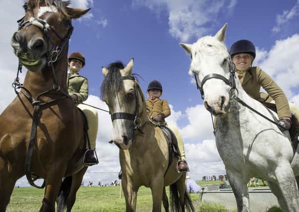 Emley Show- Lauren Hatswell, Harriet Lowther and Sophie Hatswell.