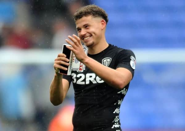 Kalvin Phillips after his two-goal performance for Leeds United. Picture Tony Johnson.