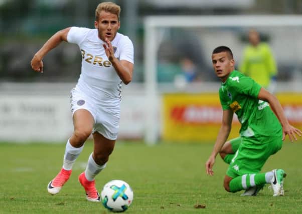 Samuel Saiz, expected to get a chance for Leeds United against Port Vale.