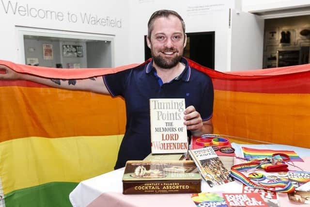 Coun Ryan Case, Wakefield Council's LGBT champion.