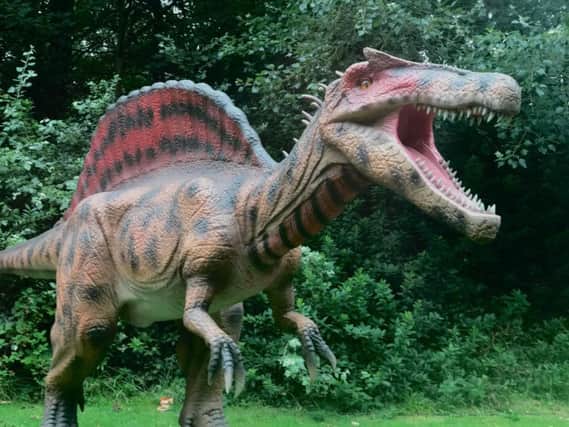 Jurassic Kingdom animatronic dinosaurs will roar at Temple Newsam Park, October 13 to 29, 2017.