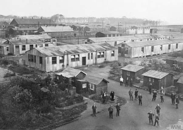 Lofthouse Park Camp during World War One (Â© IWM Q56595)