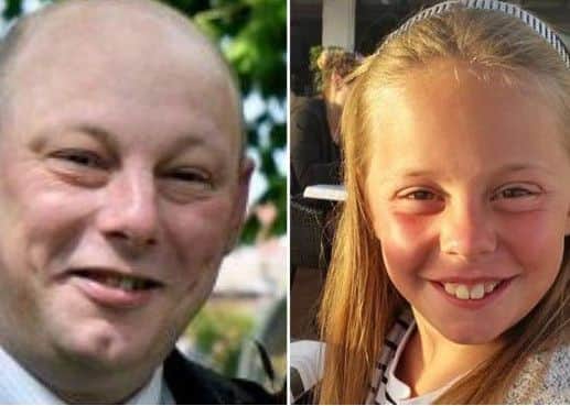 Andrew Broadhead and his daughter, Kiera, died in a house fire at their home on Ash Crescent, Stanley, Wakefield