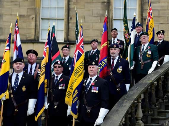 Nostell Remembrance parade