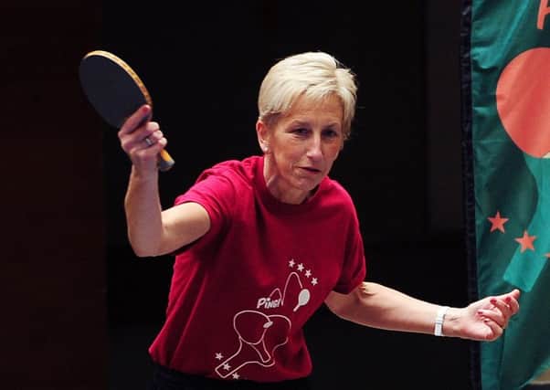 Sally Shutt (pictured) from Table Tennis England will initially supervise 'bat and chat' table tennis sessions for adults at Pontefract Squash Club, starting Friday, January 12.