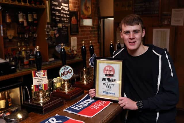 Wakefield Express Pub of the Year 2017 Winner
HarryÃ¢Â¬"s Bar, Wakefield
Daniel Thompson