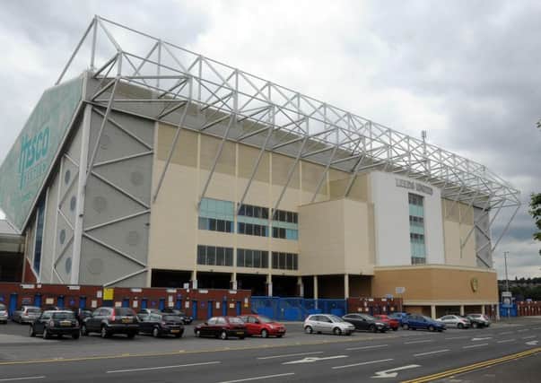 Leeds United's Elland Road ground.