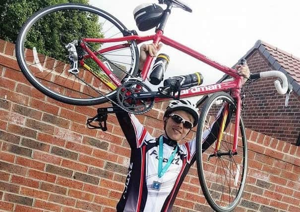Thomas Goodall, who says cycling has helped curb his epilepsy