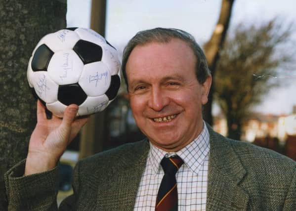 Jimmy Armfield, pictured in December 1993, has died.