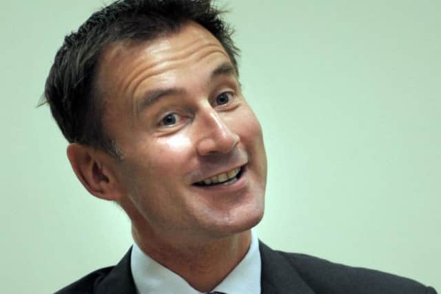 Jeremy Hunt, the Secretary of State for Health and Social Care