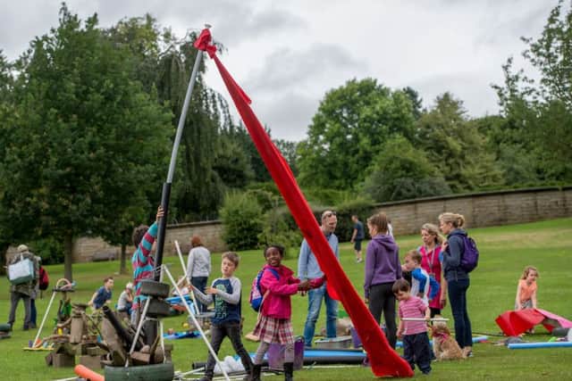 Join in some fun and creative half term activities at Yorkshire Sculpture Park.
Picture credit: Charlotte Graham.