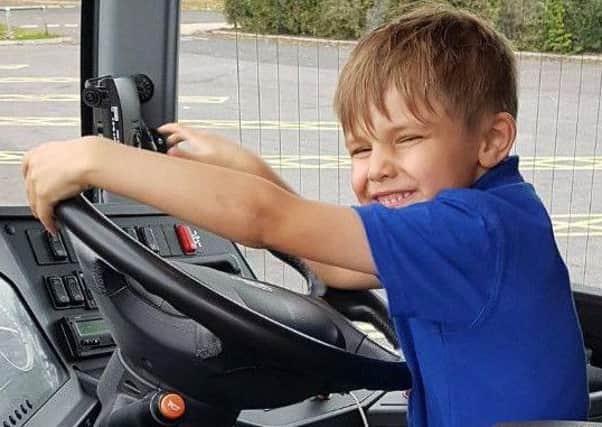 Alex Clarke, five, has died following a fire at his home in Leeds.