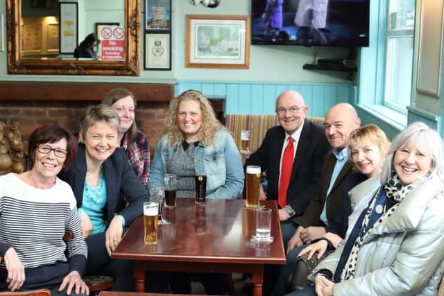 Drinks all round: The pub is now regarded as an asset of community value.