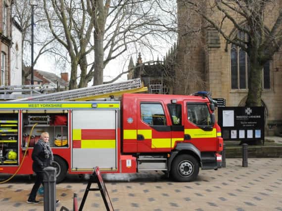 Wakefield Cathedral fire