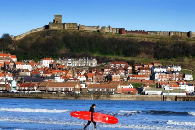 Scarborough's beach will provide the backdrop to the 'Books by the Beach' Literature Festival